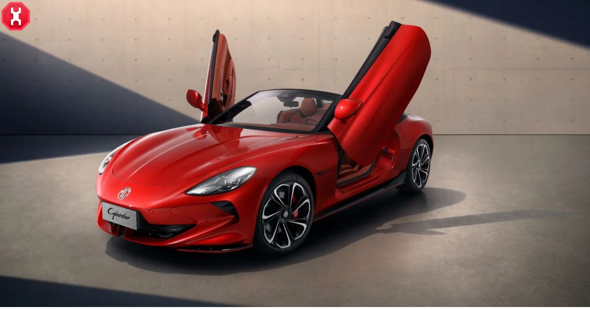 MG Cyberster Launched in India with a Starting Price of ₹74.99 Lakh
